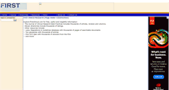 Desktop Screenshot of firstclinical.com
